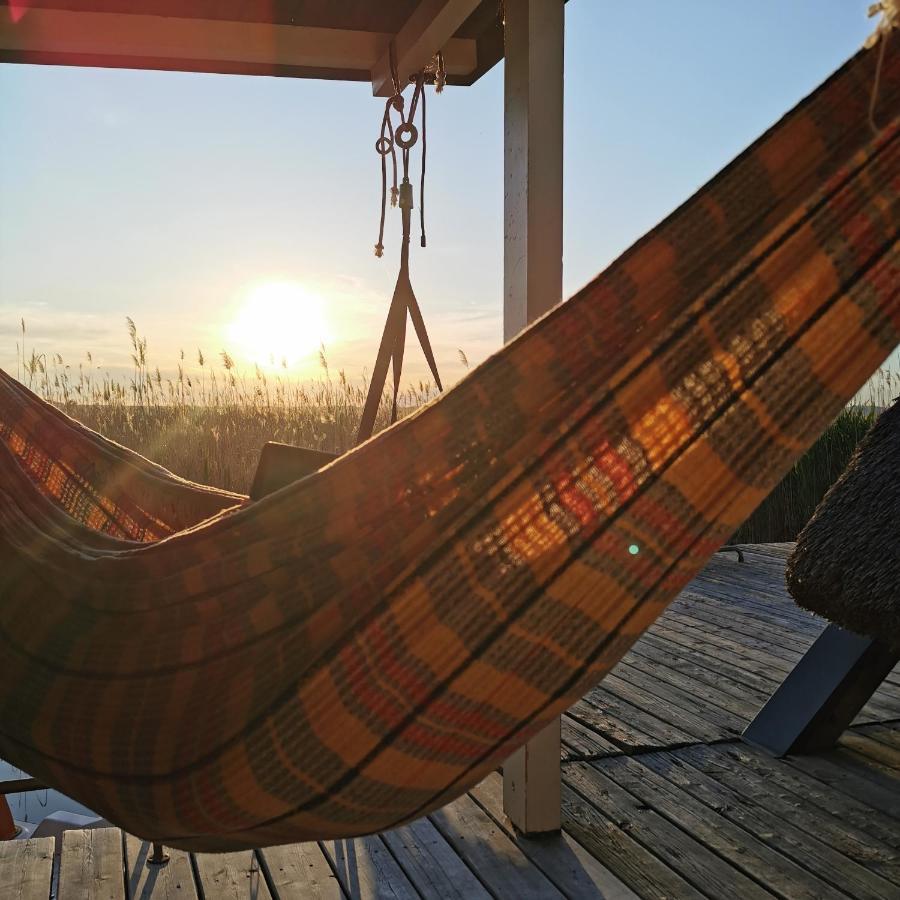Pfahlbau Sunset II Toplage Inklusive Elektroboot Rust Ngoại thất bức ảnh