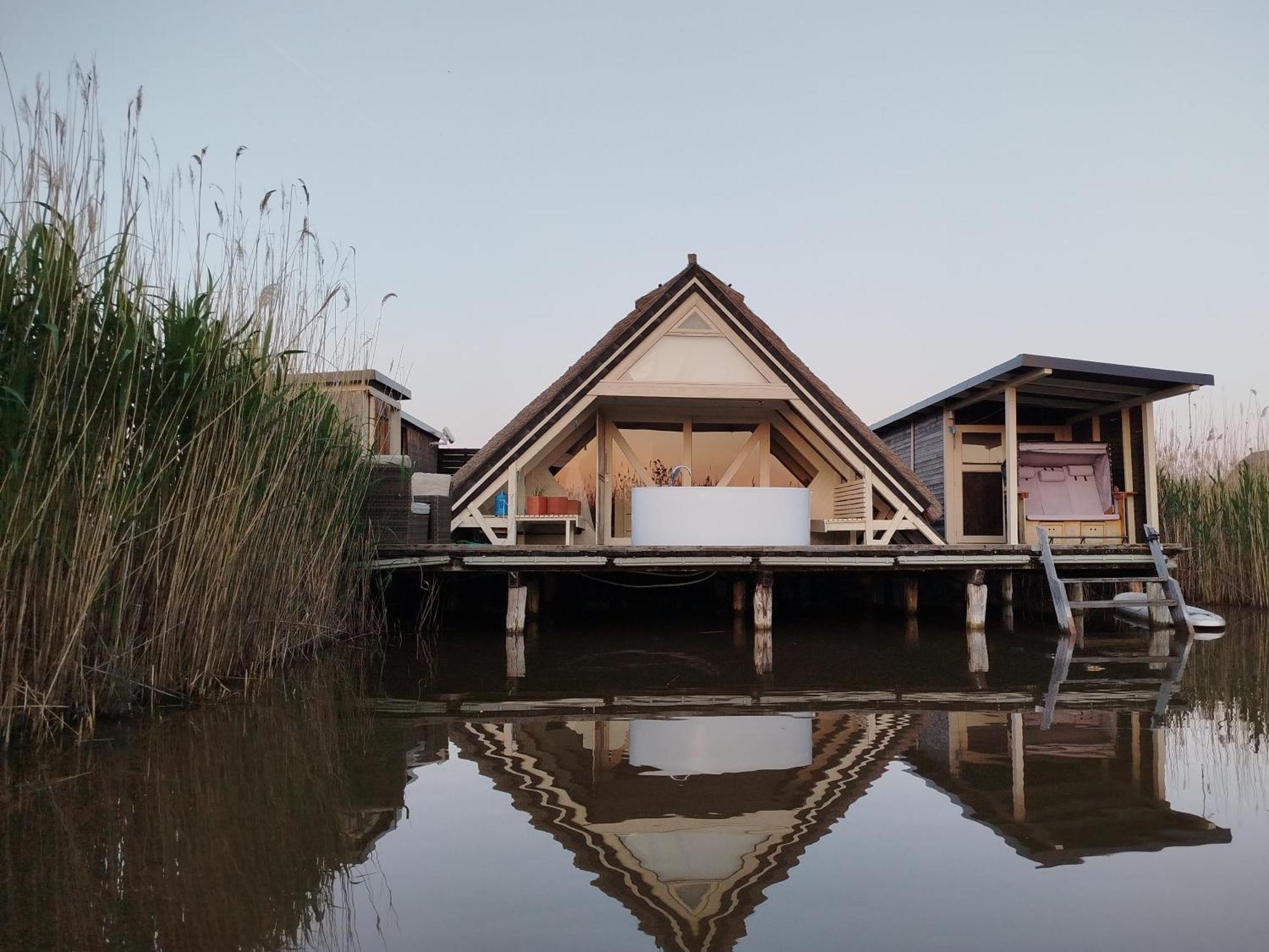 Pfahlbau Sunset II Toplage Inklusive Elektroboot Rust Ngoại thất bức ảnh